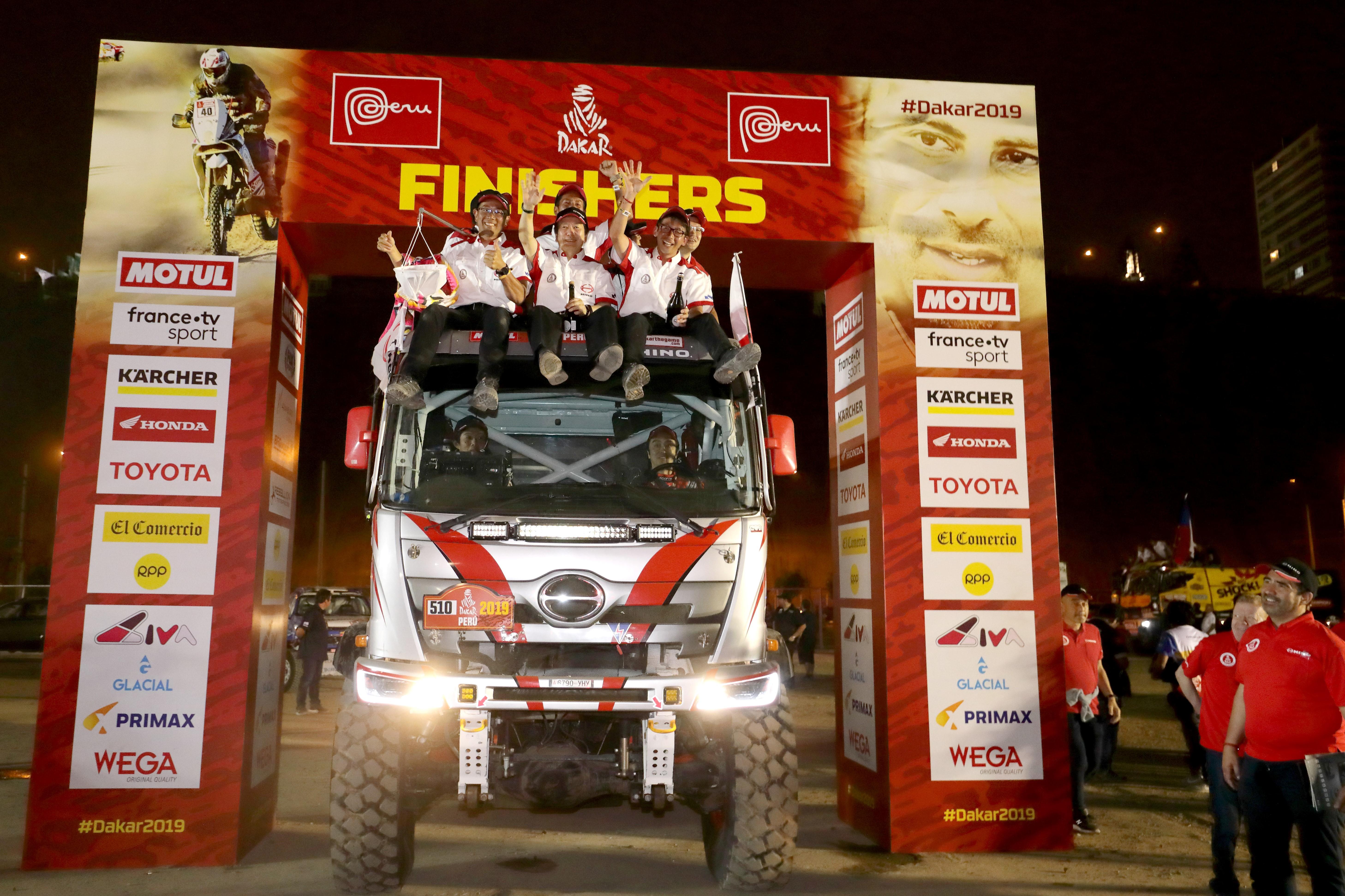 [DAY 12: Stage 10] HINO500 Series Truck Clinches 10th Straight Win in the Under 10-litre Class! Dakar Rally 2019 Comes to a Close.