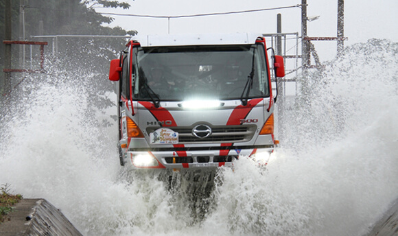HINO TEAM SUGAWARA to Race in Rally Mongolia 2013. - Modified Car 2 to be Tested in the Field -