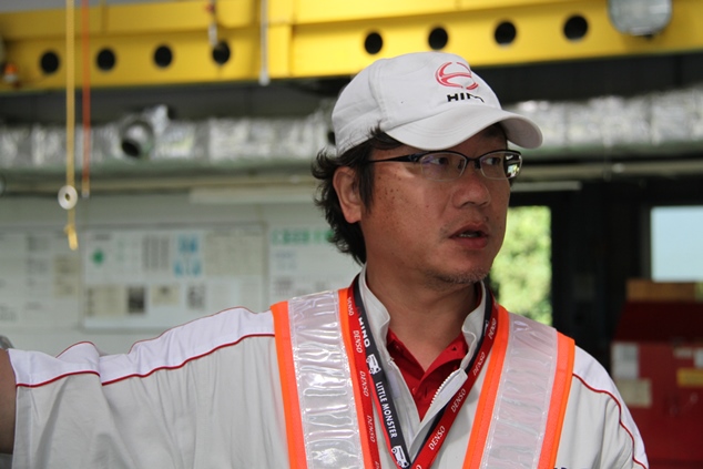 Mr. Mitsuru Enomoto from Hino Motors Technical Research Center.