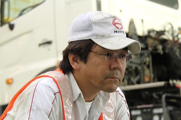 Mr. Takashi Yamashita from Hino Motors Technical Research Center.