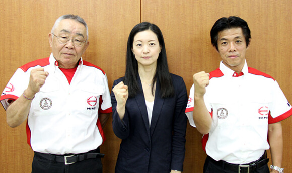 HINO TEAM SUGAWARA Welcomes a New Member!