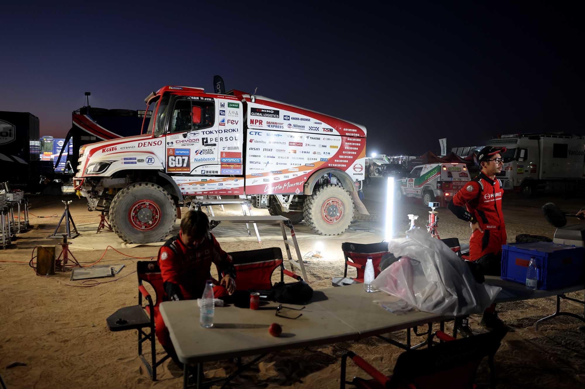 Dakar enters full-fledged competition.　Conducted 413 km SS in southwestern Bisja.