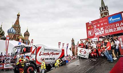 Both the Team's Trucks Finish in Silk Way Rally 2018-- The team is happy with their results in this run up to the Dakar Rally --