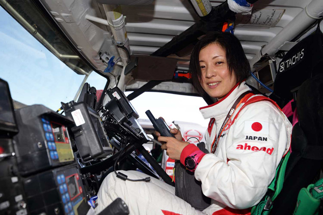 Yoko Wakabayashi is getting used to navigating.