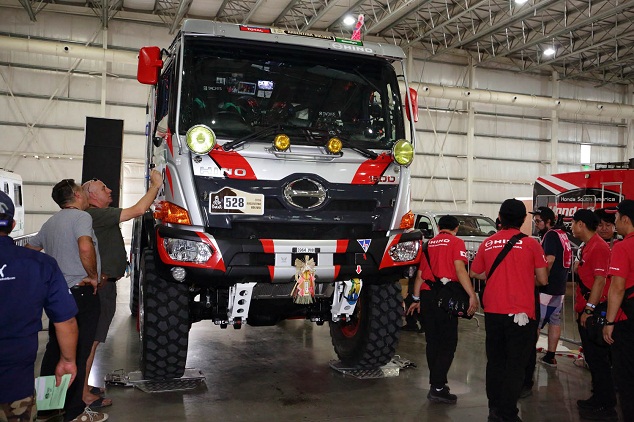 Car 1 undergoes inspections.