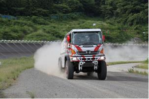 HINO500 Series Car 2 being shaken down.