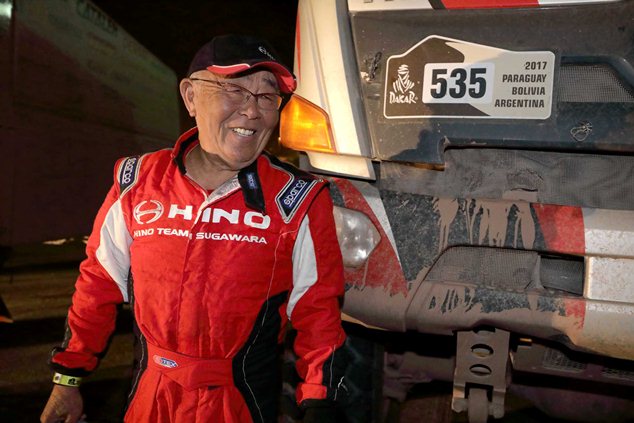 Yoshimasa Sugawara is feeling good upon arriving at Salta.