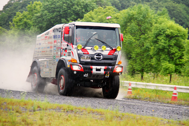 Car 1 undergoing its shakedown