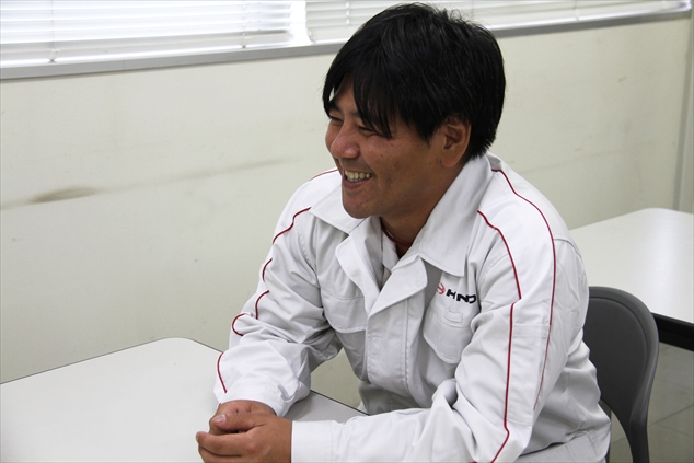 Mr. Masaki Satoh from Hino Motors Quality Assurance Div.
